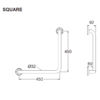 Weixin Screenshot_20230630125803 Johnson Suisse CARE Grab Rail Square 450x450mm (32×1.2)