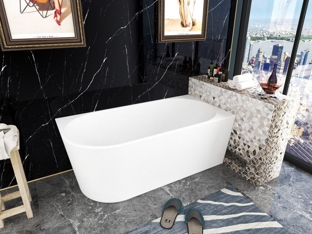 BATH 19 – Right Corner Freestanding Bath 1400mm