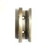 002 10mm Square Wall Bracket - Brushed Gold