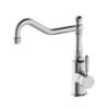 111 NRO69210702CH Chrome Kitchen Mixer Hook Spout With Metal Lever