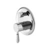 NRO692109A02CH Chrome Shower Mixer with Divertor With Metal Lever