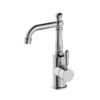 111 NRO69210102CH Chrome Basin Mixer with Metal Lever