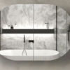 SG-9060MW/MB/A1 Shaving Cabinet 900x600mm