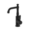 333 NRO69210102MB Black Basin Mixer with Metal Lever