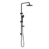NR232105MB-600×600-1 NRO23210MB Matt Black Multi Function Shower Rail