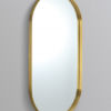Yellow Gold Frame Oval Mirror CE Yellow Gold Frame Oval Mirror