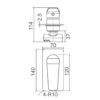 1108 EC108BN Brushed Nickel Shower Mixer