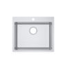 6051 EC6051 Top Mounted Sink With Tap Hole 606x512x228mm