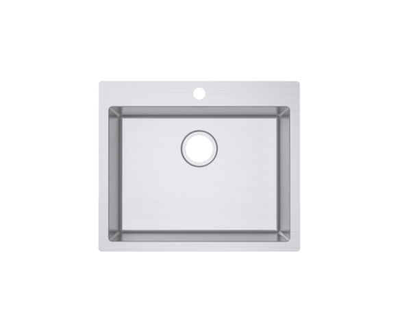 EC6051 Top Mounted Sink With Tap Hole 606x512x228mm