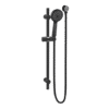 7350-BK-1 EC7352 BK Black Shower Rail