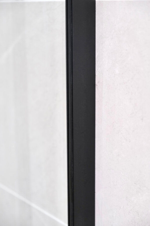10mm Square Wall Channel - Matt Black