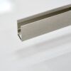 Brushed Nickel3 10mm Square Wall Channel - Brushed Nickel
