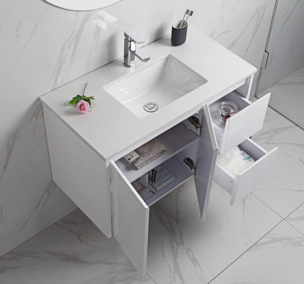 AU03WH Wall Hung Vanity - 900mm