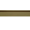 Gold2 10mm Square Wall Channel - Brushed Gold