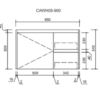 AU05WH-900 AU05WH Wall Hung Vanity - 900mm