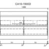 AU10-1500D AU10 Freestanding Vanity - 1500mm