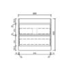 AU15-900 AU15 Freestanding Vanity - 900mm