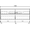 AUWH15-1500D AU15 Wall Hung Vanity - 1500mm
