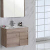 AU21 Compact Wall Hung Vanity - 900x360mm (L/R)