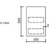 AU21 Compact Wall Hung Vanity - 900x360mm (L/R)