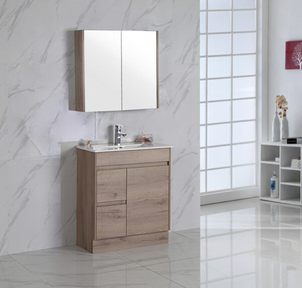 AU21 Compact Freestanding Vanity - 900x360mm (L/R)