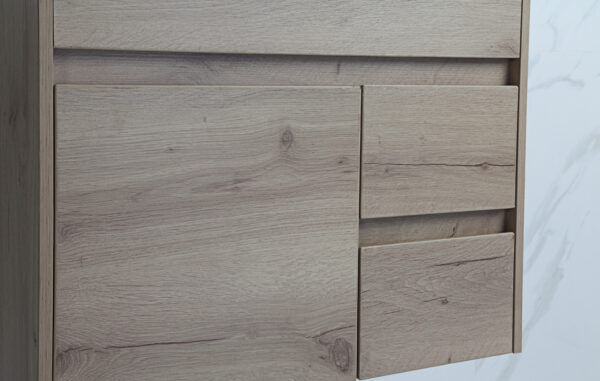 AU21 Compact Wall Hung Vanity - 750x360mm (L/R)