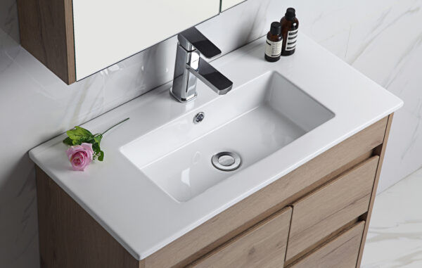 AU21 Compact Wall Hung Vanity - 750x360mm (L/R)
