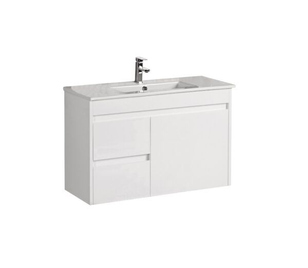 AU22 Compact Wall Hung Vanity - 750x360mm