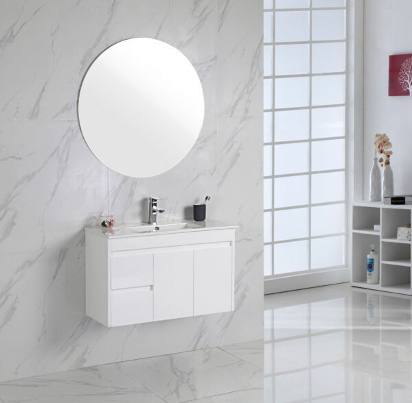 AU22 Compact Wall Hung Vanity - 900x360mm