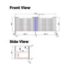AUWH43 Wall Hung Vanity - 1200mm