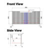 AUWH43 Wall Hung Vanity - 900mm
