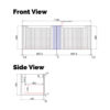 AUWH44 Wall Hung Vanity - 1200mm