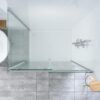 CSS20-5 SS20 - Brushed Nickel Sliding Door Shower Screen - 1200x900mm (Suit On Tiled Floor)