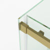 SS20-8 SS20 - Brushed Gold Sliding Door Shower Screen - 1150x850mm (Suit On 1200x900 Base)