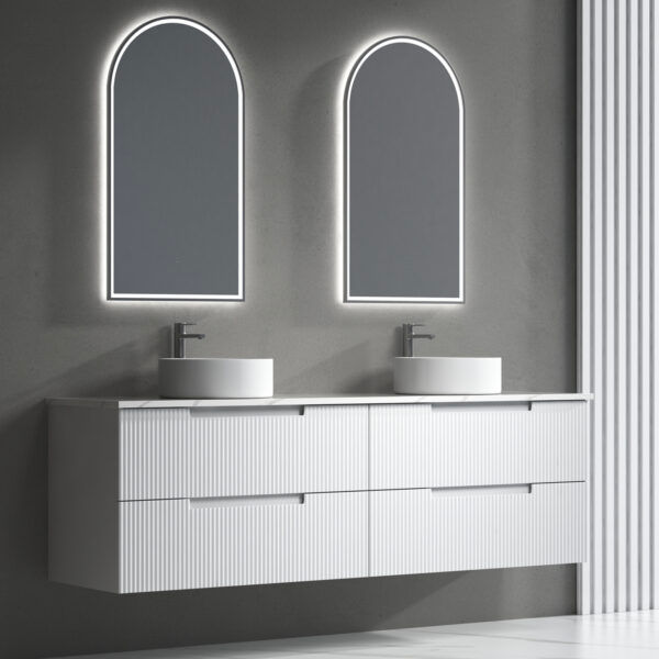 AUWH412 Plywood Wall Hung Vanity - 1500mm Single/Double