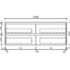 WH10-1500S AU10 Wall Hung Vanity - 1500mm