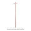 Dusty-Pink-2 Thermogroup 12V Dusty Pink Straight Round Vertical Single Heated Towel Rail 900mm