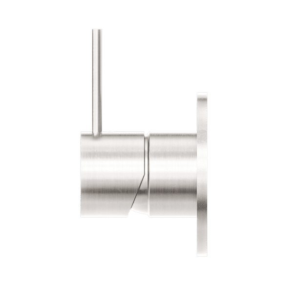 NR 2219-11B-BN Brushed Nickel 80mm Handle Up Plate Shower Mixer