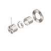 NRO21911BBN-6 NR 2219-11B-BN Brushed Nickel 80mm Handle Up Plate Shower Mixer