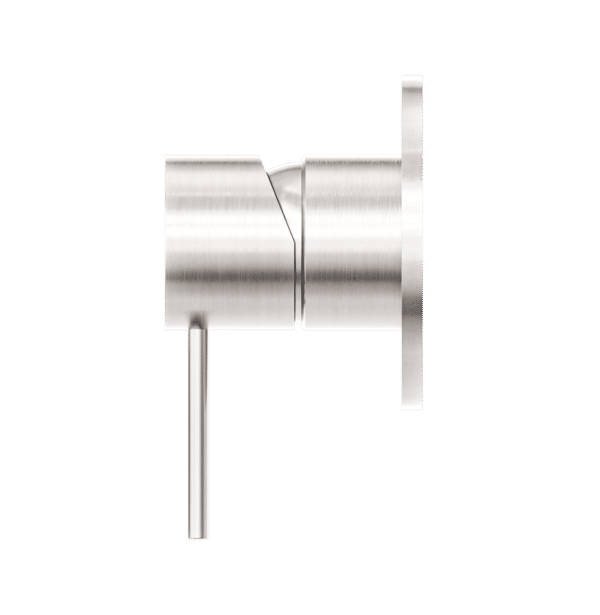 NRO21911BN Brushed Nickel 80mm Plate Shower Mixer
