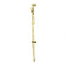 NRO221905ABG-1 NRO221905ABG Brushed Gold Round Shower Rail with Air Shower