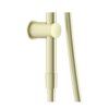 NRO251905ABG-1 NRO251905ABG Brushed Gold Round Shower Rail with Air Shower