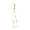 NRO251905ABG-2 NRO251905ABG Brushed Gold Round Shower Rail with Air Shower
