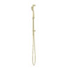 NRO251905ABG-3 NRO251905ABG Brushed Gold Round Shower Rail with Air Shower