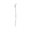NRO251905GBN Brushed Nickel Shower Rail with Air Shower