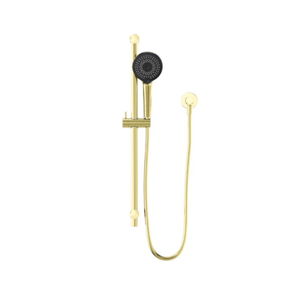 NRO318BG Brushed Gold Round Project Shower Rail