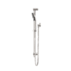 NRO318BN-2 NRO318BN Brushed Nickel Round Metal Project Rail Shower