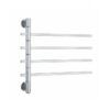 SV35 Thermogroup 240Volt Straight Square Swivel Heated Towel Rail