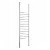 Thermogroup Straight Round Floor to Ceiling Heated Towel Rail