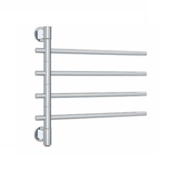 Thermogroup 240Volt Straight Round Swivel Heated Towel Rail